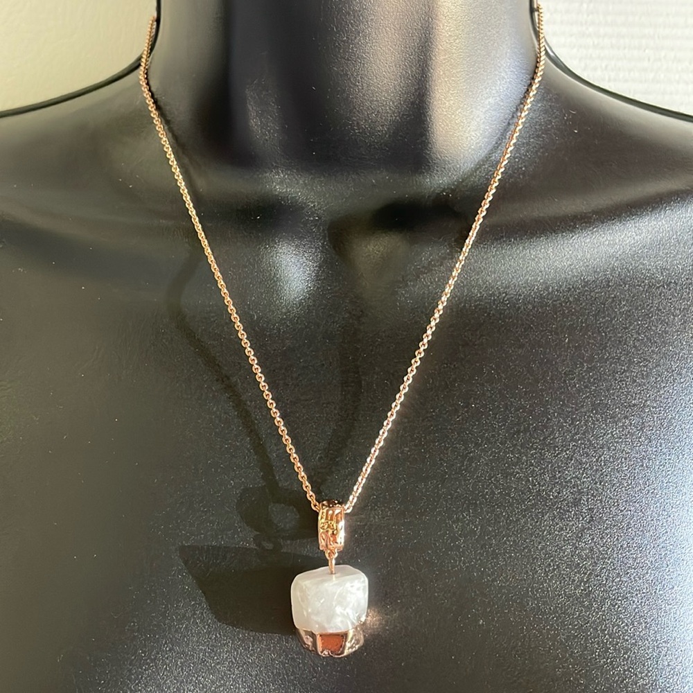 J. Crew Stone Pendant Necklace